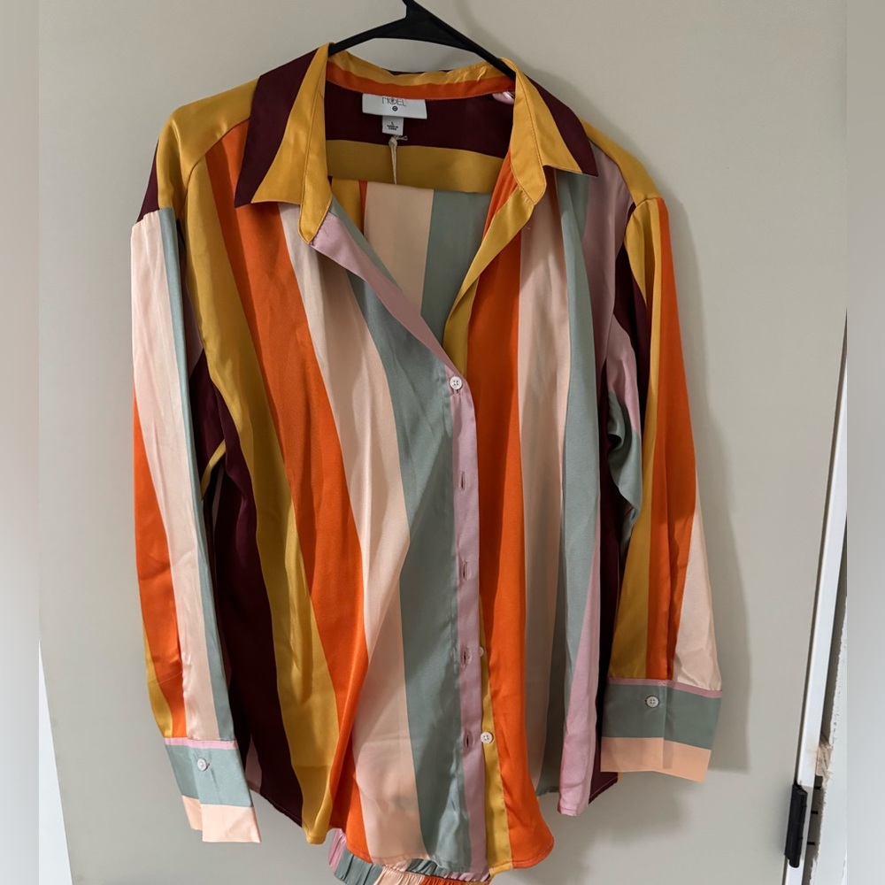 Fe Noel x Target Colorful Striped pants set